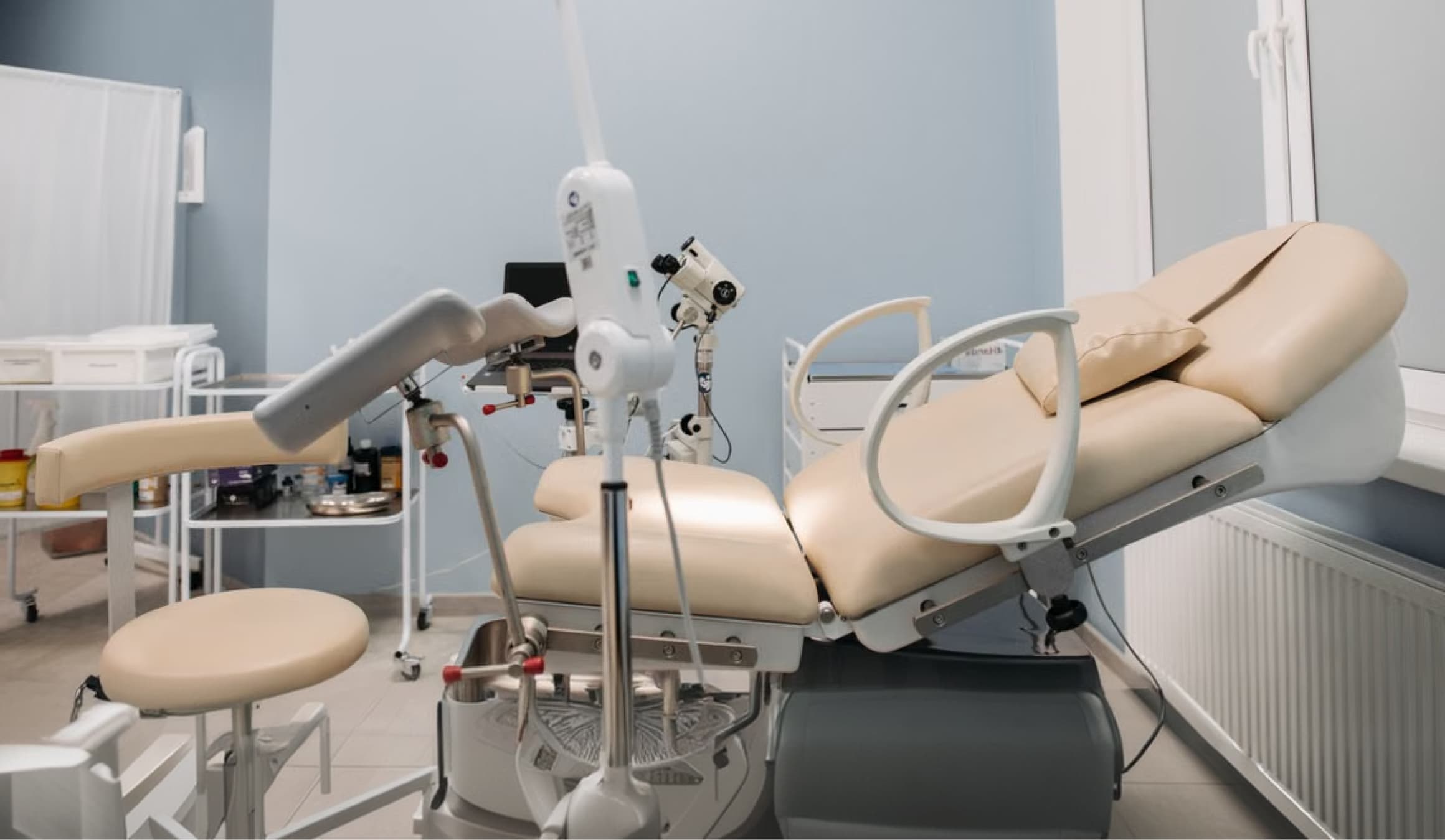 Podiatry treatment chair in the Bacchus Marsh Foot Clinic